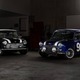 Illustration for article titled Vintage Mini Coopers Are The Perfect Light-Painting Companions